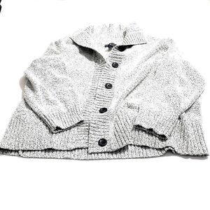 Karen Scott Button Up Cardigan Sweater